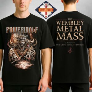 Power Wolf Wake Up The Wicked Tour 2026 At OVO Arena Wembley In London On March 7 2026 Tee