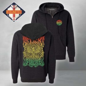 Stick Figure Rasta Phoenix Zip Hoodie