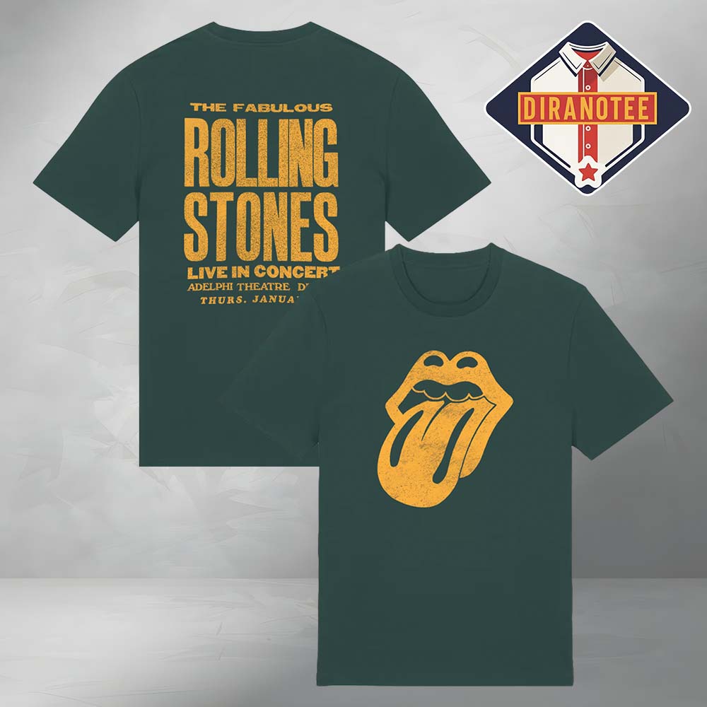 The Rolling Stones Dublin Concert St. Patrick’s Day Two Sides Unisex T-Shirt The Rolling Stones Dublin Concert St. Patrick’s Day Two Sides Unisex T-Shirt