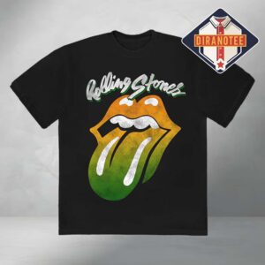 The Rolling Stones Irish Gradient St. Patrick’s Day Unisex T-Shirt