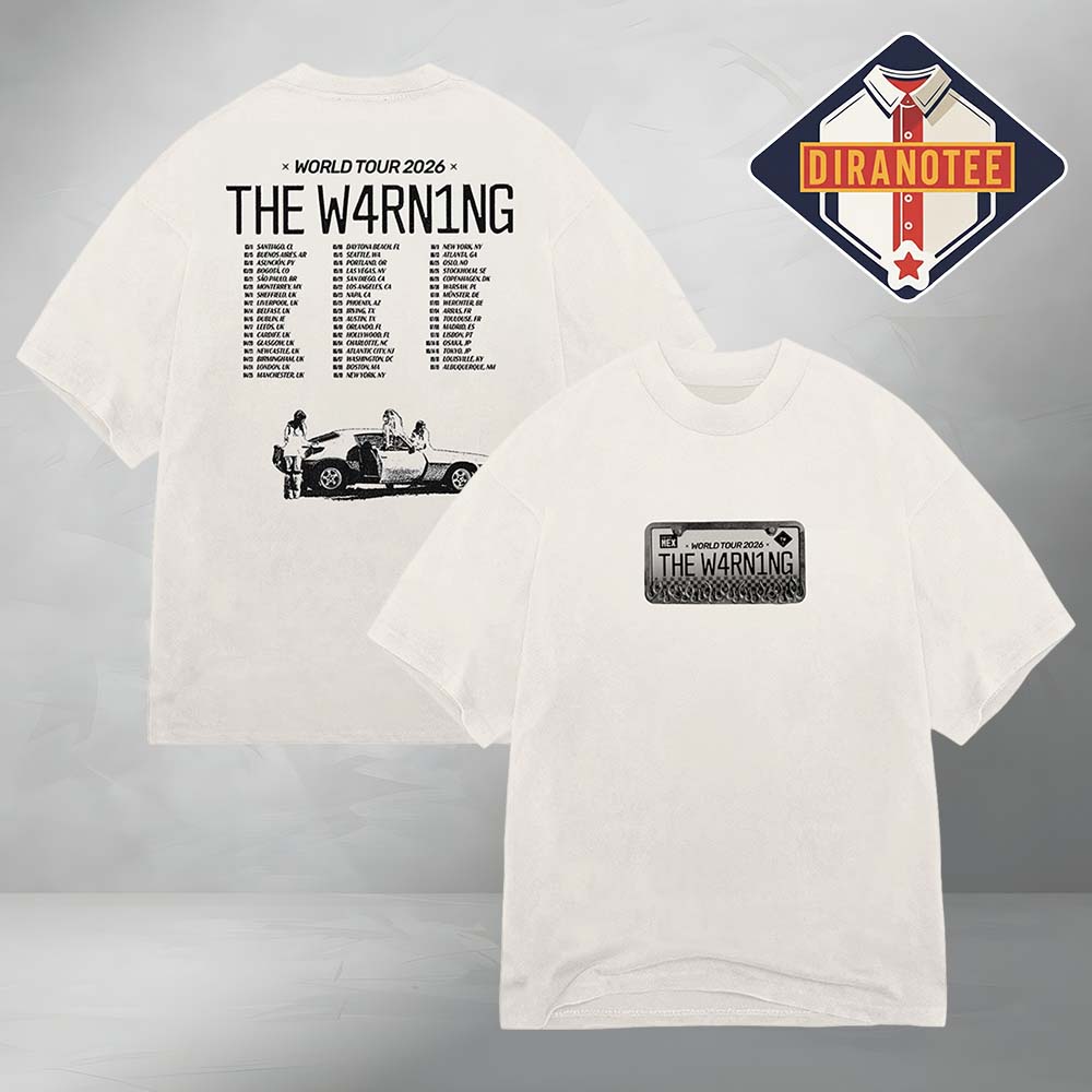 The Warning Band TW World Tour 2026 Exclusive Tee Two Sides The Warning Band TW World Tour 2026 Exclusive Tee Two Sides