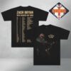 Zach Bryan Tour Merch With Heaven On Top White Tour Tee